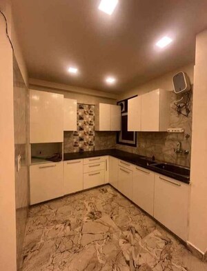 Kitchen in 3 BHK Apartment at Chattarpur – for Rent