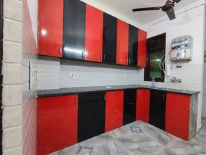 Kitchen in 2 BHK Builder Floor at Palm Residency Chhatarpur, Chattarpur – for Rent