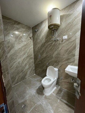 Bathroom in 2 BHK Builder Floor at Saket – for Rent
