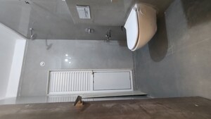 Bathroom in 2 BHK Apartment at Satyam Alliaance Icon, Ghansoli – for Rent