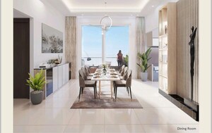 Living Room in 2 BHK Apartment at Hennur – for Sale