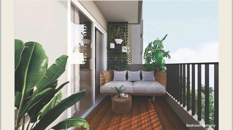Balcony, hennur 2 Bedroom 1250 Sq.Ft. Apartment In Hennur Bangalore 9854670