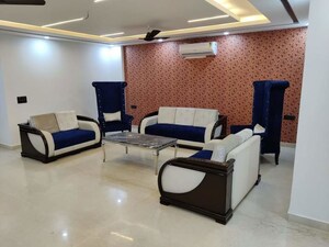 Living Room in Studio Builder Floor at M3M Atrium, Sector 57 – for Rent