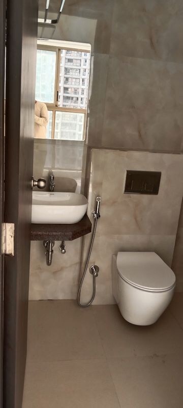 Bathroom in 2 BHK Apartment at Raymond Ten X Vibes, J K Gram – for Rent