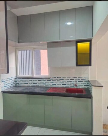 Kitchen in 2 BHK Apartment at Trendsquares Ambience, Thanisandra Main Road – for Rent