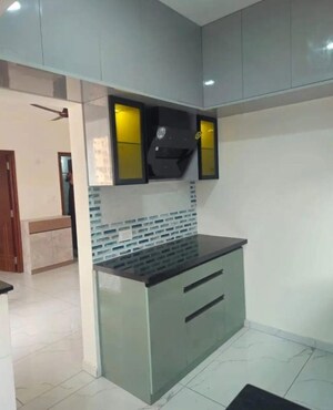Kitchen in 2 BHK Apartment at Trendsquares Ambience, Thanisandra Main Road – for Rent