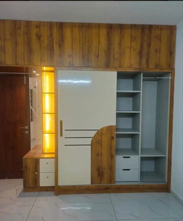 Living Room in 2 BHK Apartment at Trendsquares Ambience, Thanisandra Main Road – for Rent