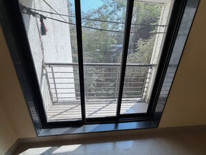 Balcony in 2.5 BHK Apartment at Runwal Pearl, Manpada – for Rent