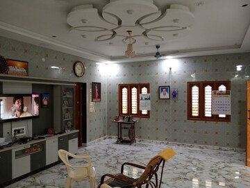 Living Room in 3 BHK Apartment at Shubh Nirvana, Viman Nagar – for Rent