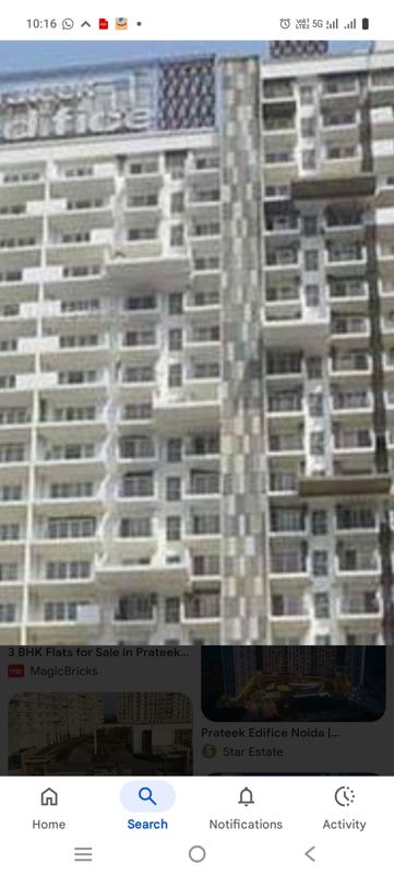 4 BHK + Pooja Room,Servant Room,Study Room 3300 Sq.Ft. Apartment in Prateek Edifice