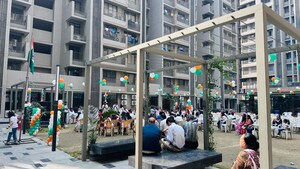 Gym in 3 BHK Apartment at Shilp Revanta, Shela – for Rent