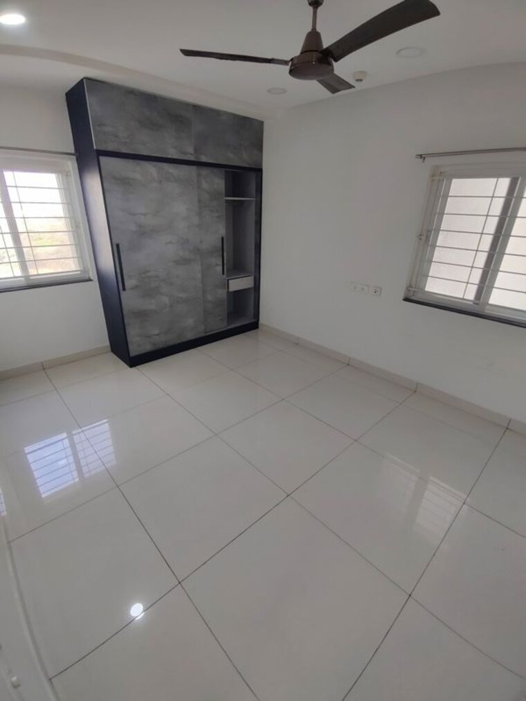 Master Bedroom, my-home-krishe 3 Bedroom 1835 Sq.Ft. Apartment In Financial District Hyderabad 9864465