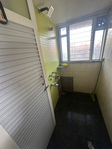 Bathroom in 1 BHK Apartment at Eff Jumbo Darshan CHS, Andheri East – for Rent