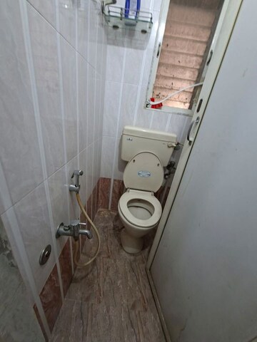 Bathroom in 1 BHK Apartment at Tulshidham Complex, Thane West – for Rent