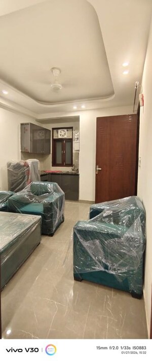 Living Room in 1 BHK Builder Floor at Saket – for Rent