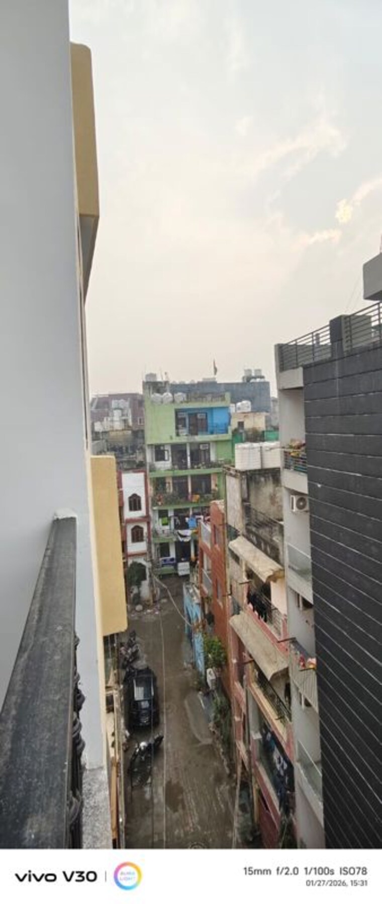 Balcony, saket 1 Bedroom 450 Sq.Ft. Builder Floor In Saket Delhi 9864493