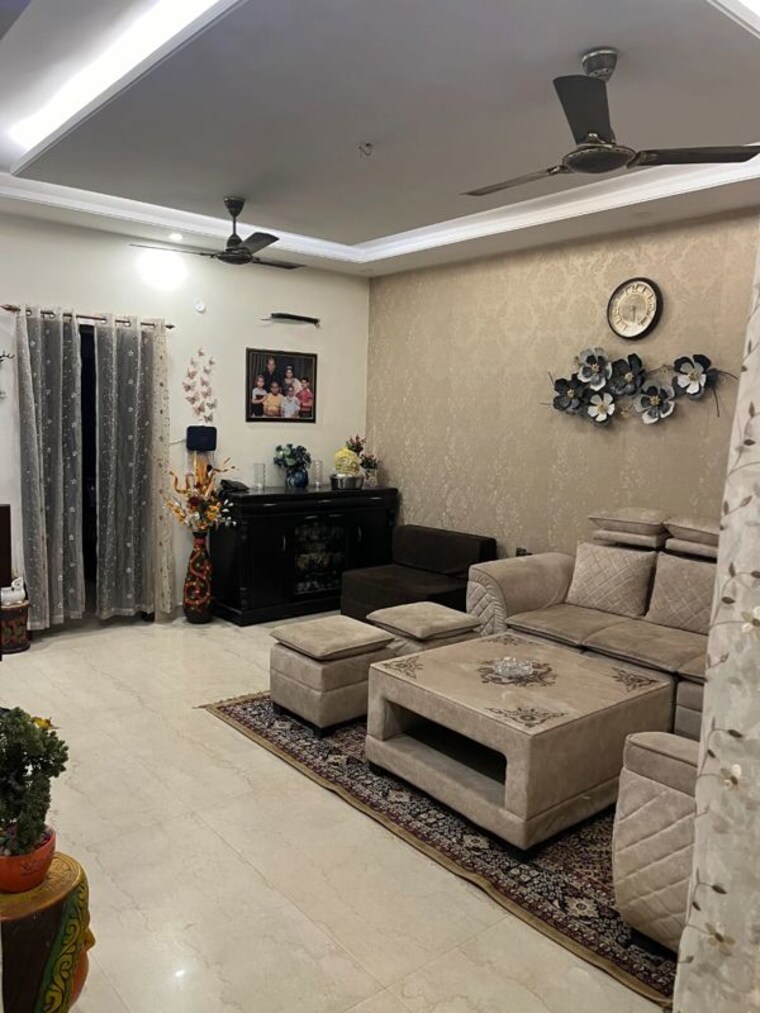 Living Room, dhakoli 3 Bedroom 125 Sq.Ft. Builder Floor In Dhakoli Zirakpur 9864501