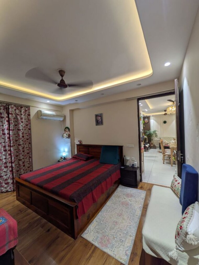 Bedroom, dhakoli 3 Bedroom 125 Sq.Ft. Builder Floor In Dhakoli Zirakpur 9864501