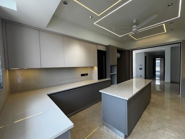 Kitchen, omaxe-designer-villas-mayfield-garden 3 Bedroom 1800 Sq.Ft. Apartment In Sector 51 Gurgaon 9864559