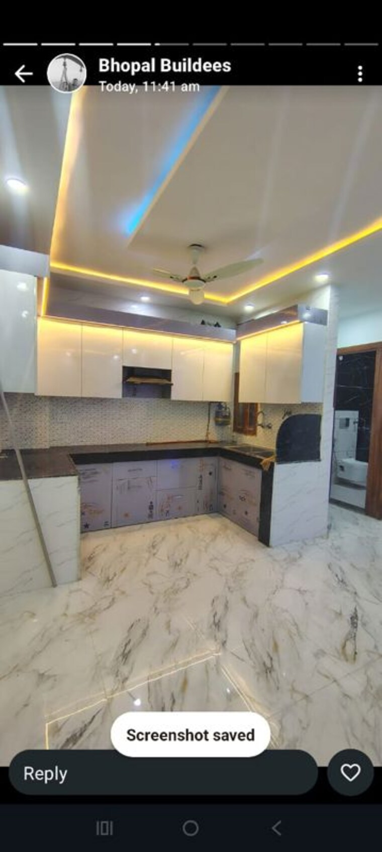 Kitchen, vipin garden 3 Bedroom 110 Sq.Ft. Builder Floor In Vipin Garden Delhi 9864562
