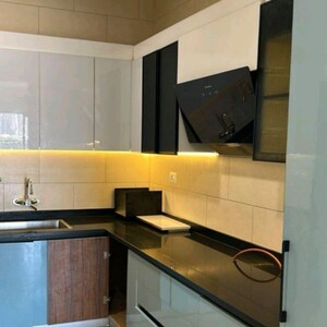 Kitchen in 3 BHK Apartment at Sobha City Gurgaon, Babupur Village – for Rent