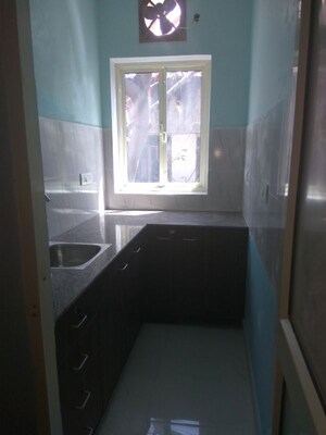 Kitchen in Studio Builder Floor at Greater Kailash I – for Rent