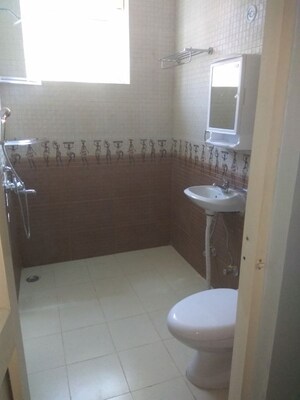 Bathroom in Studio Builder Floor at Greater Kailash I – for Rent