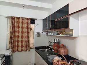 Kitchen in Studio Apartment at Puravankara Silversands, Mundhwa – for Rent