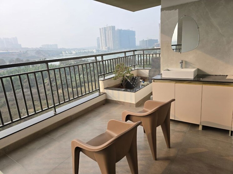 Balcony, asbl-spire 3 Bedroom 2105 Sq.Ft. Apartment In Kokapet Hyderabad 9864621