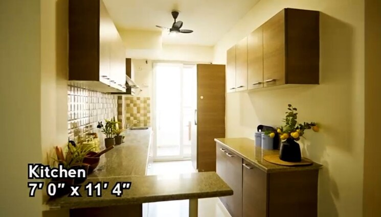 Kitchen, tulip-violet 3 Bedroom 1608 Sq.Ft. Apartment In Sector 69 Gurgaon 9864648