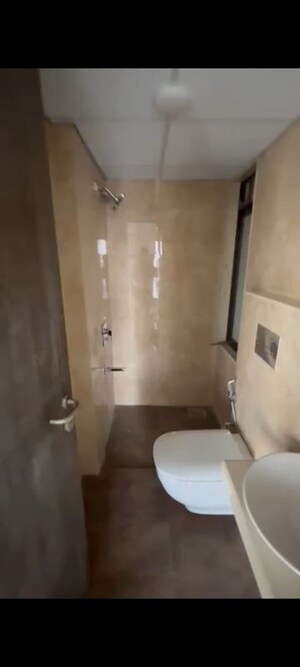 Bathroom in 1 BHK Apartment at IM Applaud 38, Goregaon East – for Rent