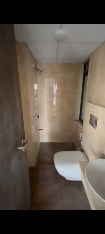 Bathroom in 1 BHK Apartment at IM Applaud 38, Goregaon East – for Rent