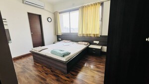 Bedroom in 3 BHK Apartment at Prahlad Nagar – for Rent