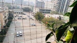 Balcony in 3 BHK Apartment at Prahlad Nagar – for Rent