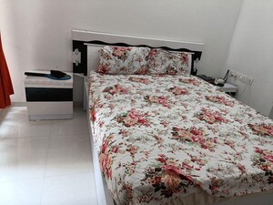 Bedroom in 2 BHK Apartment at Runwal Eirene, Balkum Pada – for Rent