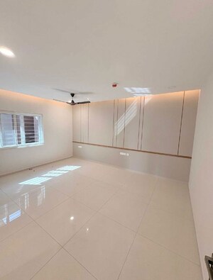 Bathroom in 3 BHK Apartment at Rajapushpa Provincia, Narsingi – for Rent