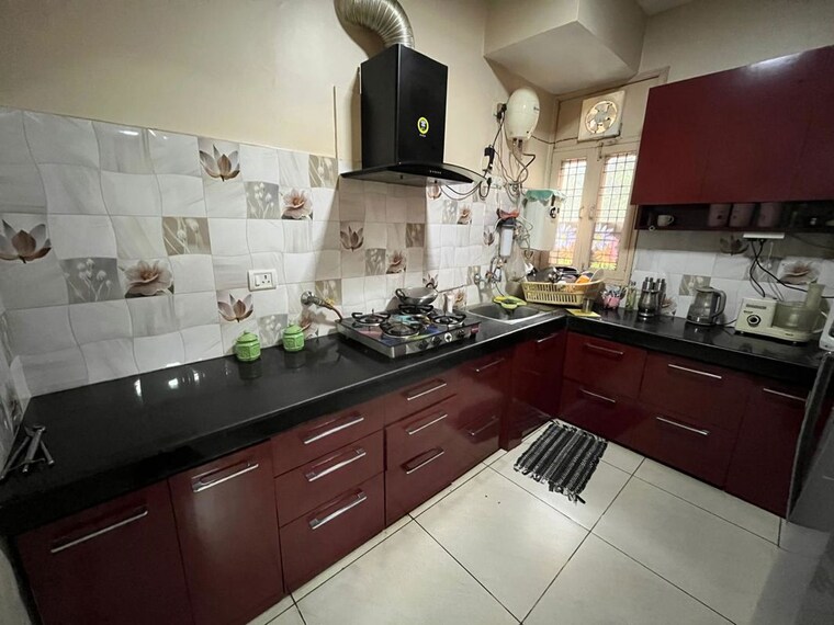 Kitchen, anant-raj-ashok-estate 4 Bedroom 300 Sq.Ft. Builder Floor In Sector 63a Gurgaon 9864843