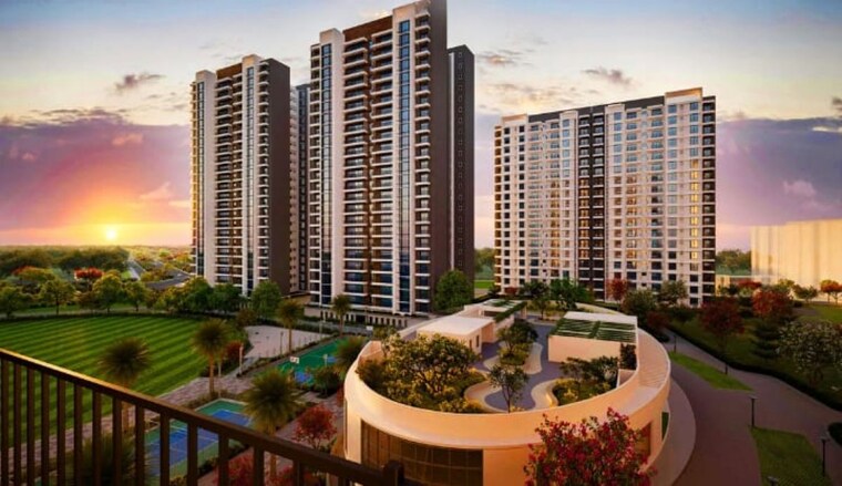 Exterior View, sobha-city-gurgaon 3 Bedroom 2002 Sq.Ft. Apartment In Babupur Village Gurgaon 9864866
