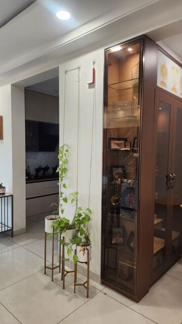 Balcony in 3 BHK Apartment at Aparna Cyberscape, Nallagandla – for Rent