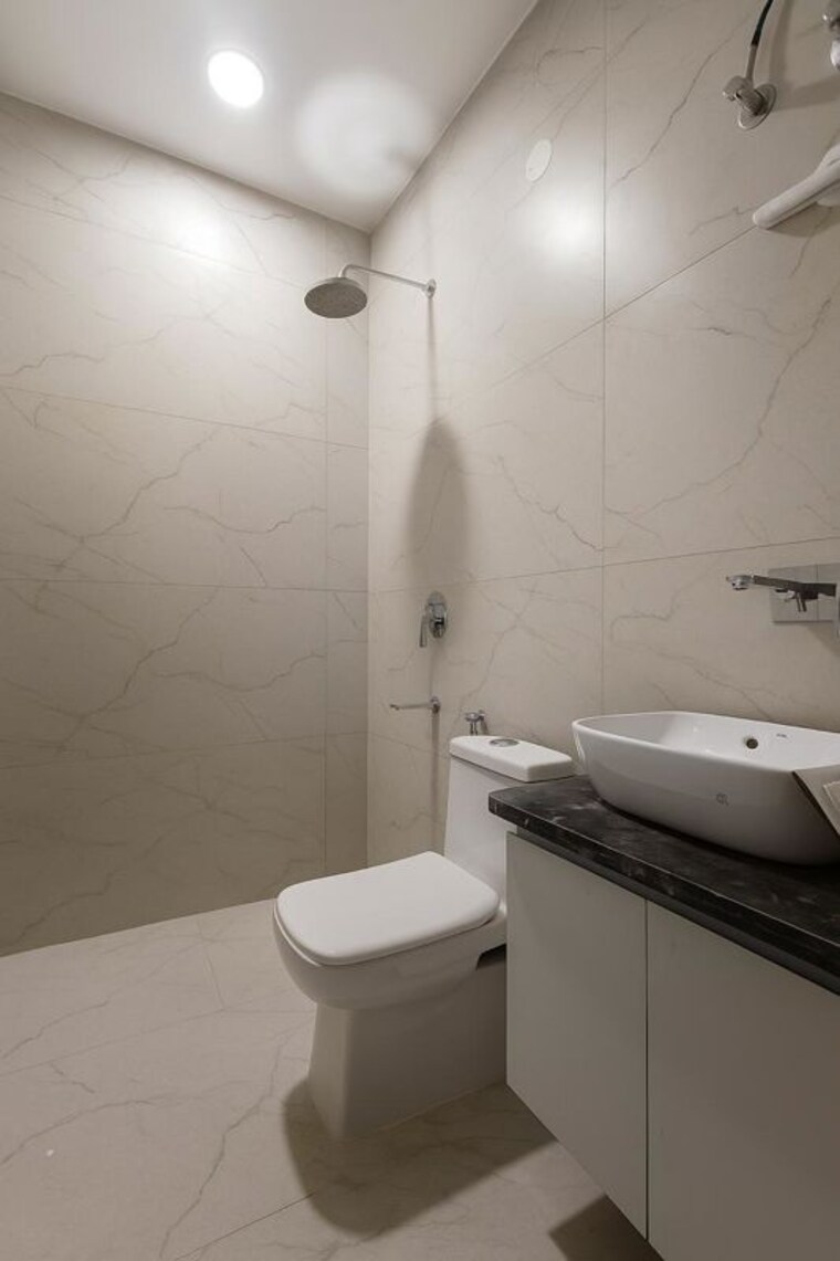 Bathroom, sas-tower 2 Bedroom 900 Sq.Ft. Builder Floor In Sector 38 Gurgaon 9864876