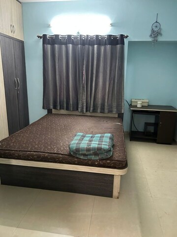 Bedroom in 2 BHK Apartment at Gauree Space Star Woods, Wakad – for Rent
