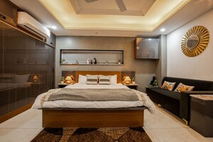 Bedroom in Studio Builder Floor at Saurabh Niwas, Sector 40 – for Rent