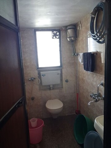 Bathroom in 2 BHK Apartment at Gurukul Apartment Dahisar West, Dahisar West – for Sale