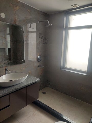 Bathroom in 3 BHK Builder Floor at Omaxe Designer Villas Mayfield Garden, Sector 51 – for Rent