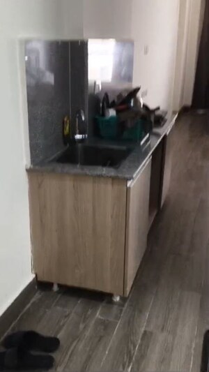 Kitchen in Studio Apartment at Gaur Runway Suites, Gaur Yamuna City – for Rent