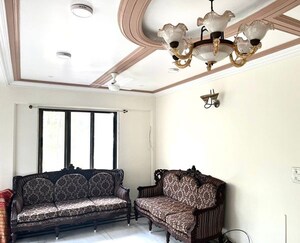 Living Room in 3 BHK Apartment at Guru Kripa Residency, Chembur – for Rent