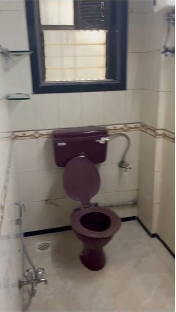 Bathroom in 3 BHK Apartment at Guru Kripa Residency, Chembur – for Rent