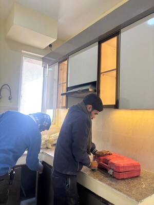 Living Room in 3 BHK Apartment at Pyramid Altia, Sector 70 – for Rent