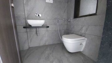 Bathroom in 3 BHK Apartment at Pranav Nirvana Residency, Malad West – for Rent