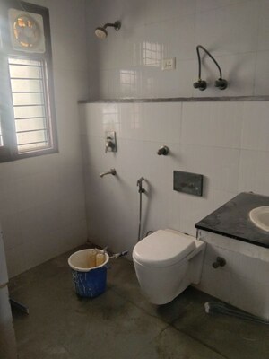 Bathroom in 3 BHK Builder Floor at Vasant Kunj – for Rent